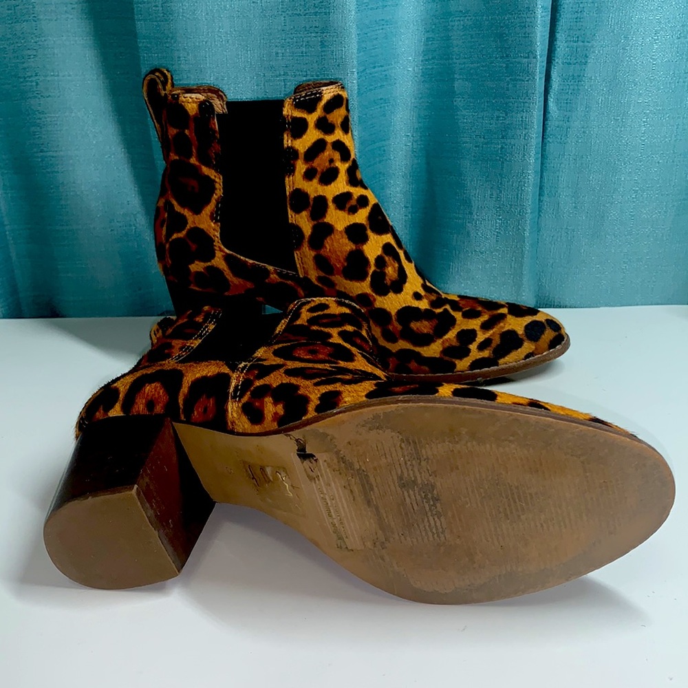 Madewell Regan boot in Leopard Calf Hair in EUC - Picture 7 of 10